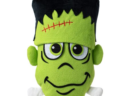 12  Plush Frankie Frankenstein Head Wreath Accent For Discount