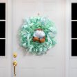 12  Dark Skin Baby Bottom Wreath Accent: Blue For Sale