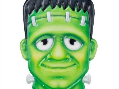 10  Embossed Metal Frankenstein Head Decoration Sale