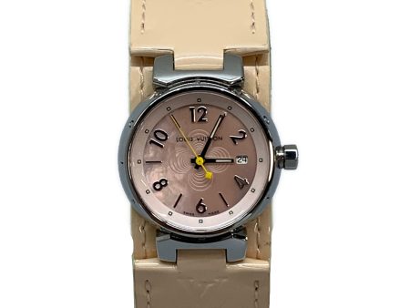 LOUIS VUITTON Quartz Watch PNK Q1216 ﾀﾝﾌﾞｰﾙ Supply