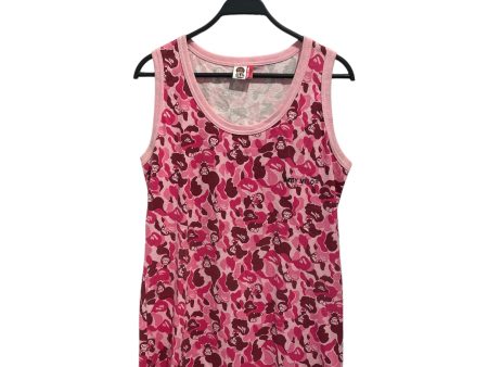 BAPE BABY MILO Tank Top XL Cotton PNK  Hot on Sale