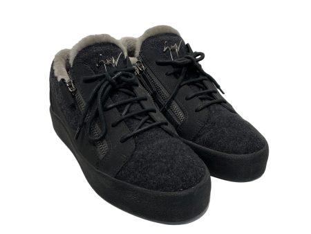 Giuseppe Zanotti Low-Sneakers EU 41 Wool BLK  Supply