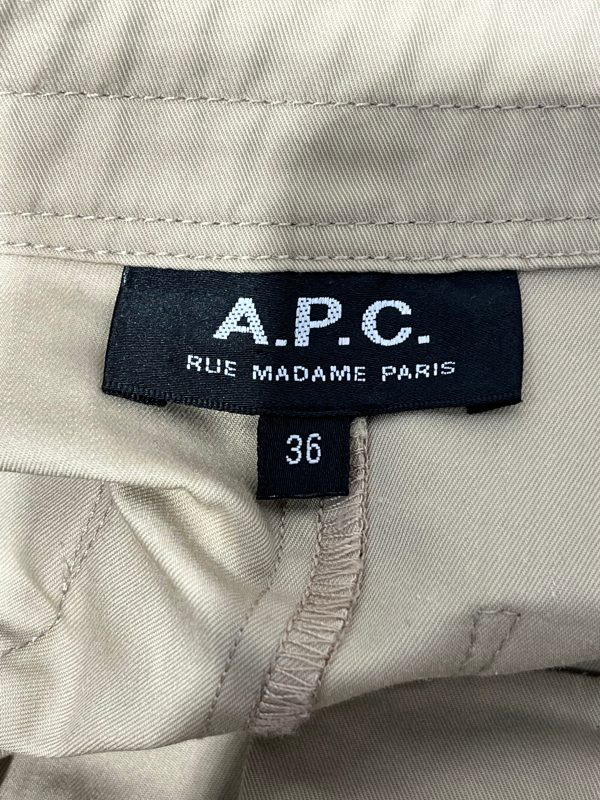 A.P.C. Long Skirt 36 Cotton KHK  Hot on Sale