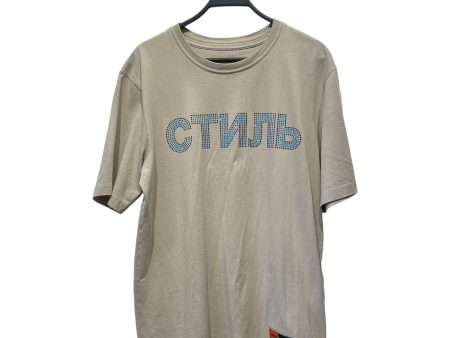 HERON PRESTON T-Shirt Cotton BEG  Discount