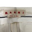 MARNI Cropped Pants 38 Cotton WHT  on Sale