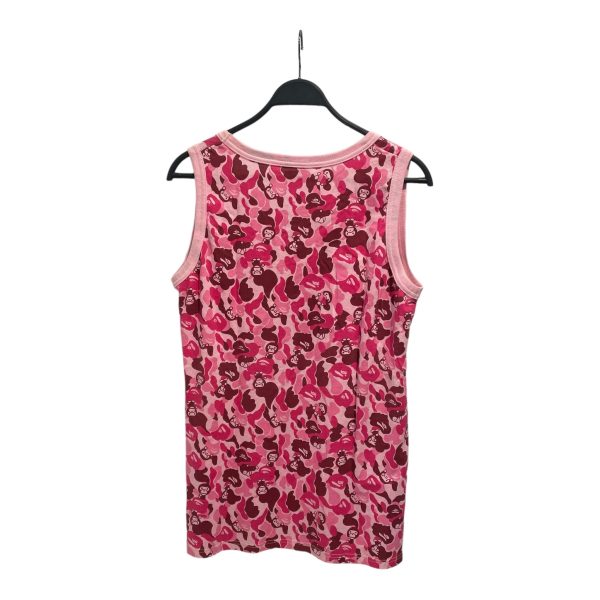 BAPE BABY MILO Tank Top XL Cotton PNK  Hot on Sale