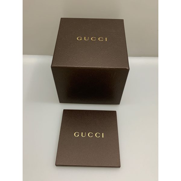 GUCCI Quartz Watch SLV Leather 129.4 For Discount