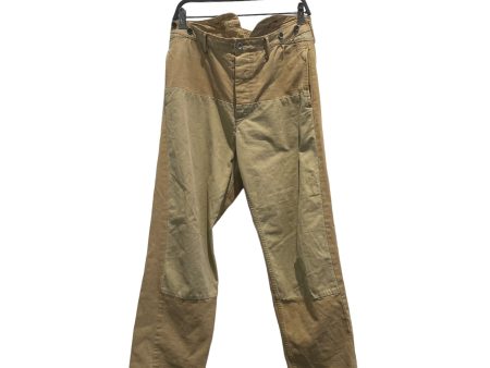 KAPITAL Straight Pants M Cotton BRW Switching Design Hot on Sale