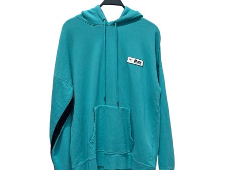 RHUDE Hoodie M Cotton BLU Rhude x Puma For Sale