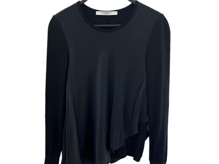 GIVENCHY Sweatshirt XS BLK drape sweater Online now