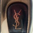 YVES SAINT LAURENT Heels US 7 Leather BLK  For Sale