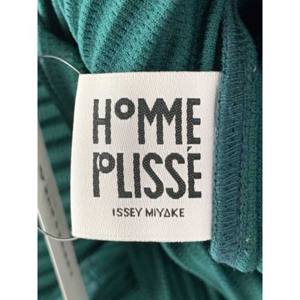 HOMME PLISSE ISSEY MIYAKE Cut & Sew 2 Green Polyester HP93JK128 Discount