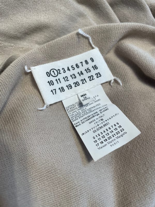 Maison Margiela Cardigan XL Wool CRM  Online Sale