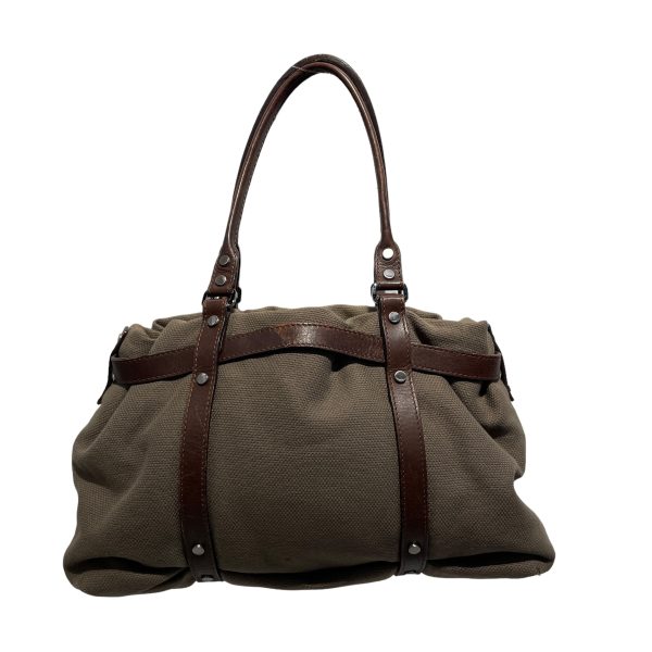 LANVIN Hand Bag Cotton GRN  Online