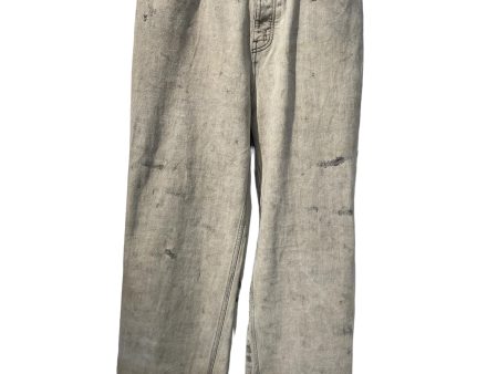 BALENCIAGA Pants Cotton SLV Distressed SUPER DESTROYED Discount