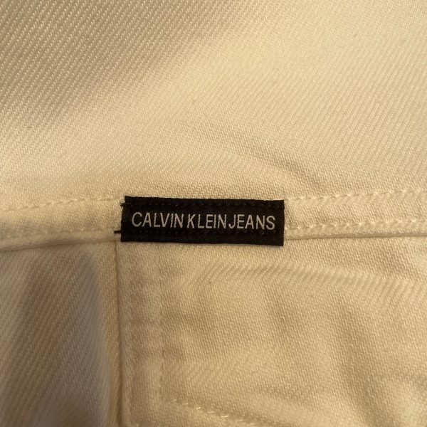 Calvin Klein Andy Warhol Denim Jkt XL Denim WHT  For Cheap