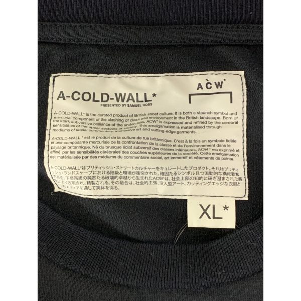 A-COLD-WALL LS T-Shirt XL Black Cotton CW9SMH26BCTE187 Online Hot Sale