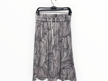 Helmut Lang Long Skirt S All Over Print Acrylic WHT  Online Sale