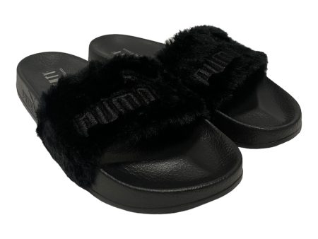 FENTY PUMA by Rihanna Sandals US 7 BLK  on Sale