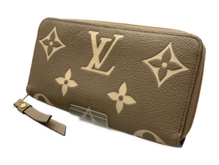 LOUIS VUITTON Long Wallet Beige All Over Print ZIPPY WALLET_MONOGRAM EMPREINTE M69794 For Cheap