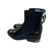 TOGA PULLA Boots US 6 Leather BLK AJ990 - Black Polo For Sale