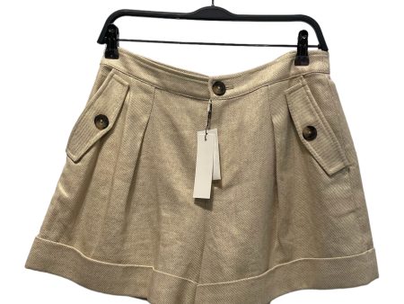 L AGENCE Shorts M Cotton CRM  For Cheap