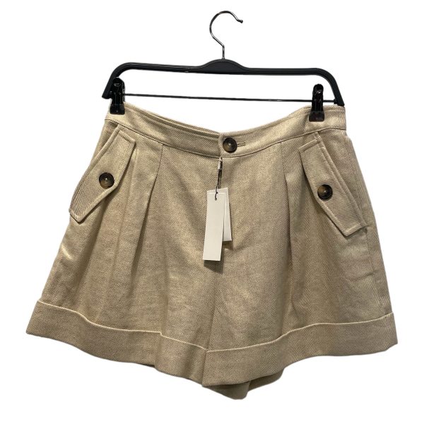 L AGENCE Shorts M Cotton CRM  For Cheap