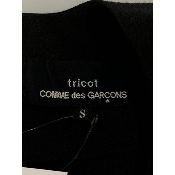 tricot COMME des GARCONS SS Dress S Black Wool TN-O002 Cheap