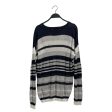 doublet Sweater M Stripe Cotton NVY varied gage Supply