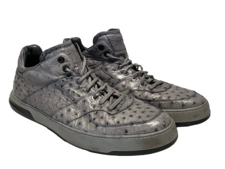 Salvatore Ferragamo Low-Sneakers US 14 Animal Pattern Leather GRY  Online