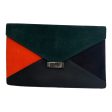 CELINE Clutch Bag Leather MLT suede pony hair Online