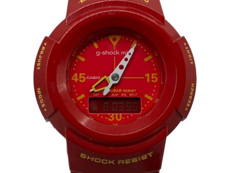 CASIO MiniG Quartz Watch Red GMN-50 Online