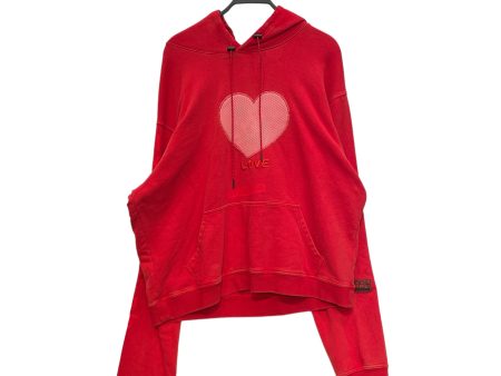 99%IS- Hoodie 4 Graphic Cotton RED LOVE Sale