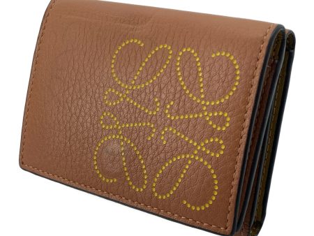 LOEWE Trifold Wallet BRW  Sale