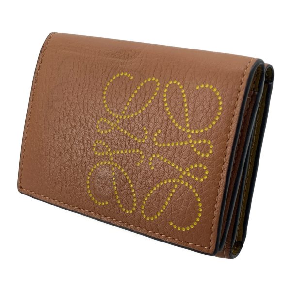 LOEWE Trifold Wallet BRW  Sale