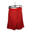 BURBERRY Shorts M Silk RED  Supply