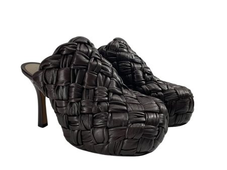 BOTTEGA VENETA Heels EU 37 Leather BRW leather sole Online Sale