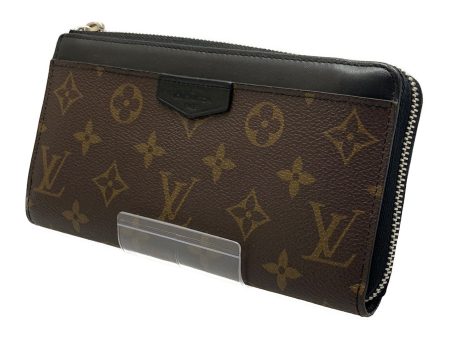 LOUIS VUITTON Long Wallet Brown Leather All Over Print M69407 ZIPPY DRAGONNE_MONOGRAM MACASSAR M69407 Online