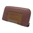 #BOTTEGA VENETA Long Wallet PNK Leather Online Sale