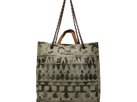 #CHANEL Tote Bag Canvas All Over Print Online Hot Sale