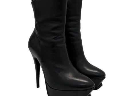 SAINT LAURENT Boots EU 36 Leather BLK  Cheap