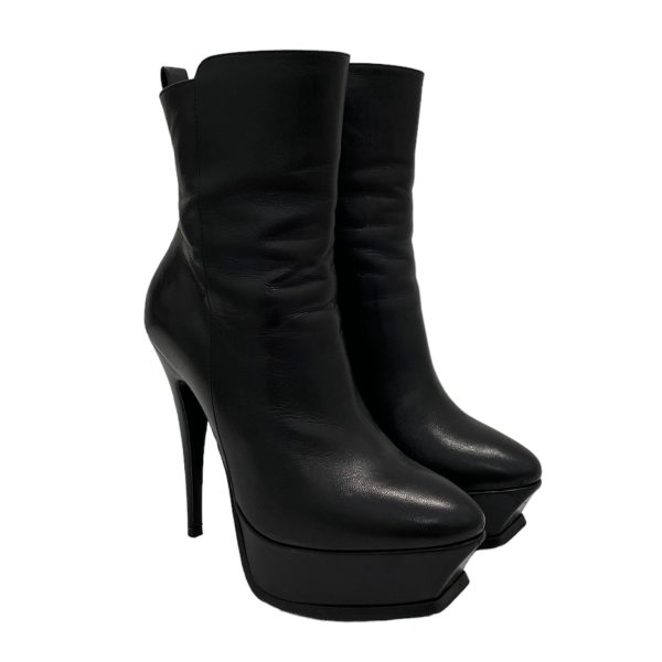 SAINT LAURENT Boots EU 36 Leather BLK  Cheap