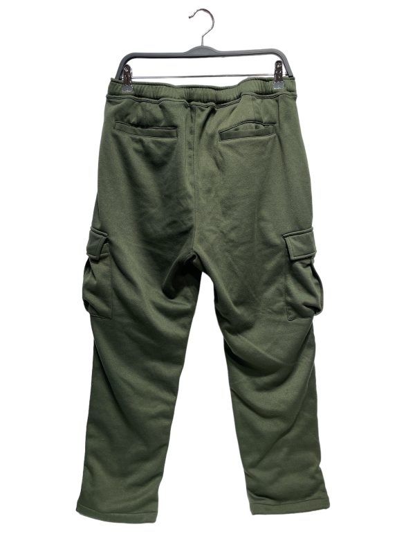 INED HOMME Cargo Pants L Cotton GRN  on Sale