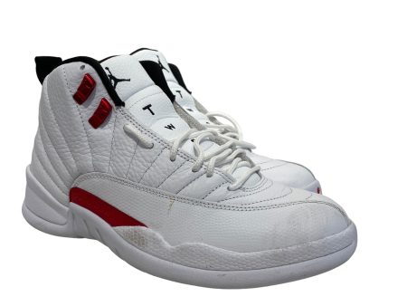 Air Jordan Hi-Sneakers US 8 Leather WHT 12 Retro For Discount