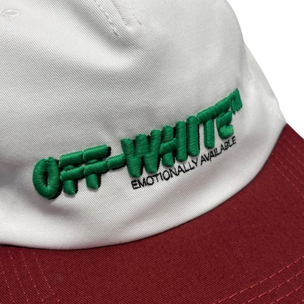 OFF-WHITE   Cap FREE Graphic Cotton WHT M [Street] Hype  Online now