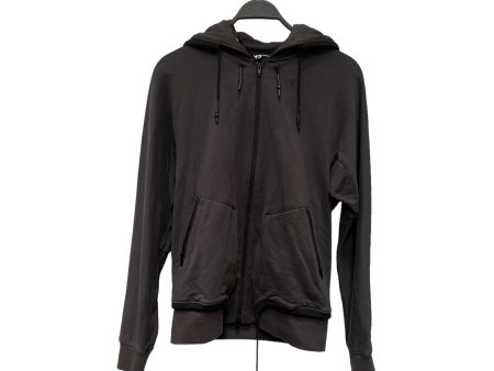 Y-3 Zip Up Hoodie S Gray Cotton  Sale