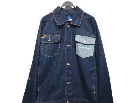 Fubu  Denim Jkt XL BLU Denim Plain on Sale