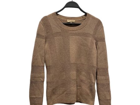 BURBERRY Heavy Sweater XS Brown Wool  Sale