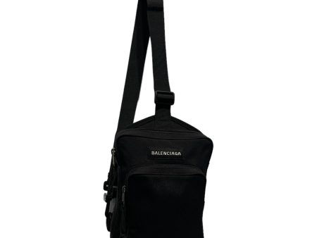 BALENCIAGA Cross Body Bag OS Polyester BLK EXPLORER CROSS BODY on Sale