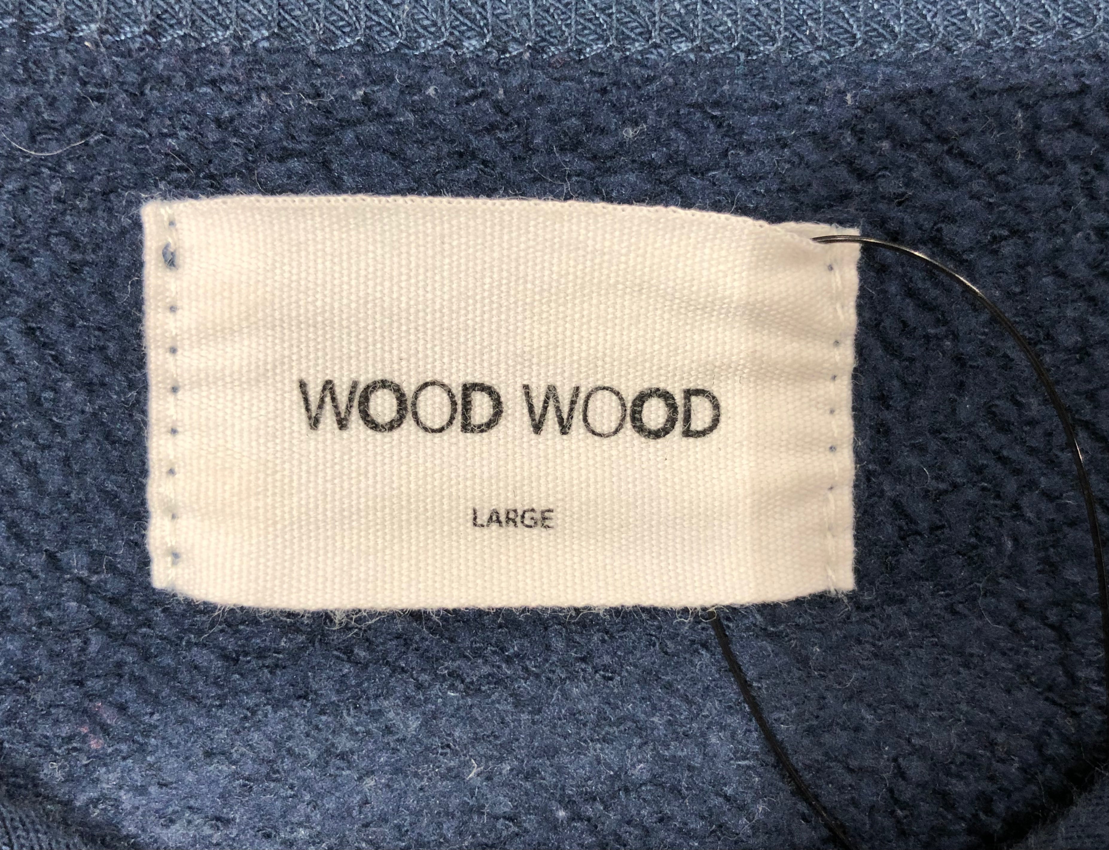 WOOD WOOD Sweatshirt L Cotton NVY Supply